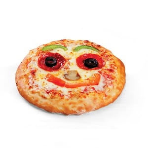 Happy Face Pizza