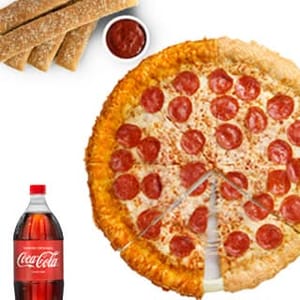 Hut Cheese Premium 1 ing. + Breadsticks + Bebida 1.25 L