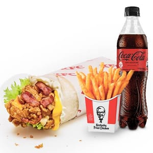 Combo Twister mayonesa con bacon y queso