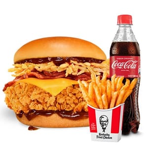 Combo Crispy BBQ Sándwich