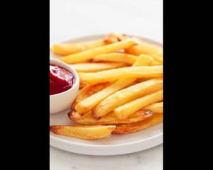 Papa fritas mediana