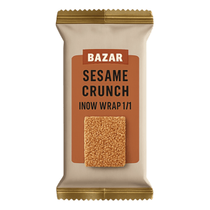 Bulk Sesame Crunch Indiv Wrap 1/1