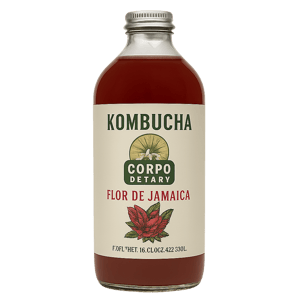 Kombucha Corpo Natura Flor De Jamaica 16 oz