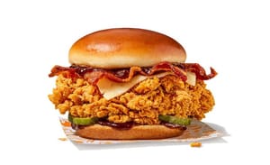 BBQ Bacon & Cheese Chicken Sandwich