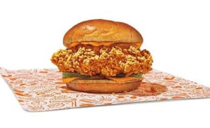 Spicy chicken sandwich