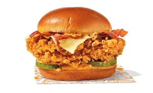 Bacon & Cheese Spicy Chicken Sandwich