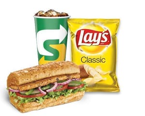 Combo sub patty vegetariano