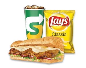 Combo costillas BBQ melt.
