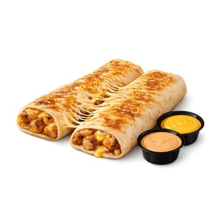 Cheesy Dipping Burritos