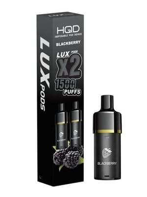 HQD LUX CARTUCHOS - Blackberry Iced