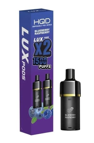 HQD LUX CARTUCHOS - Blueberry Raspberry