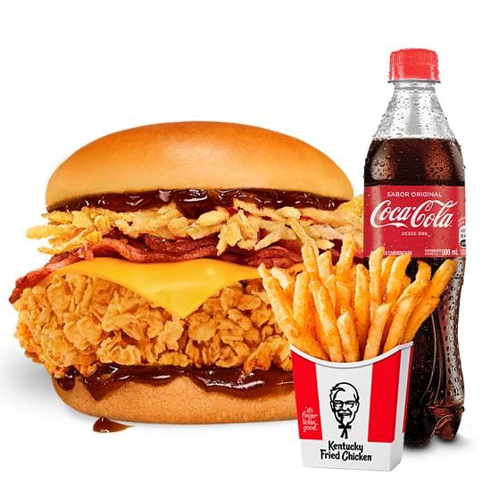 Combo Crispy BBQ Sándwich