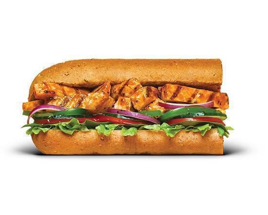 Sub individual pollo teriyaki